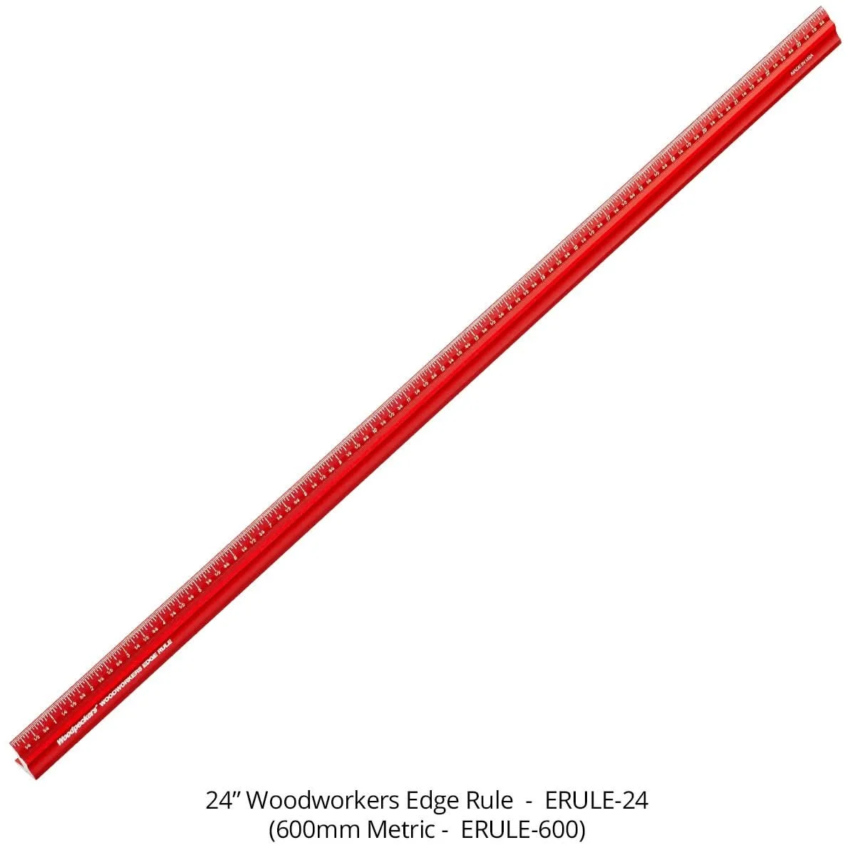 Woodpeckers ERULE-600 600mm Woodworkers Edge Rule