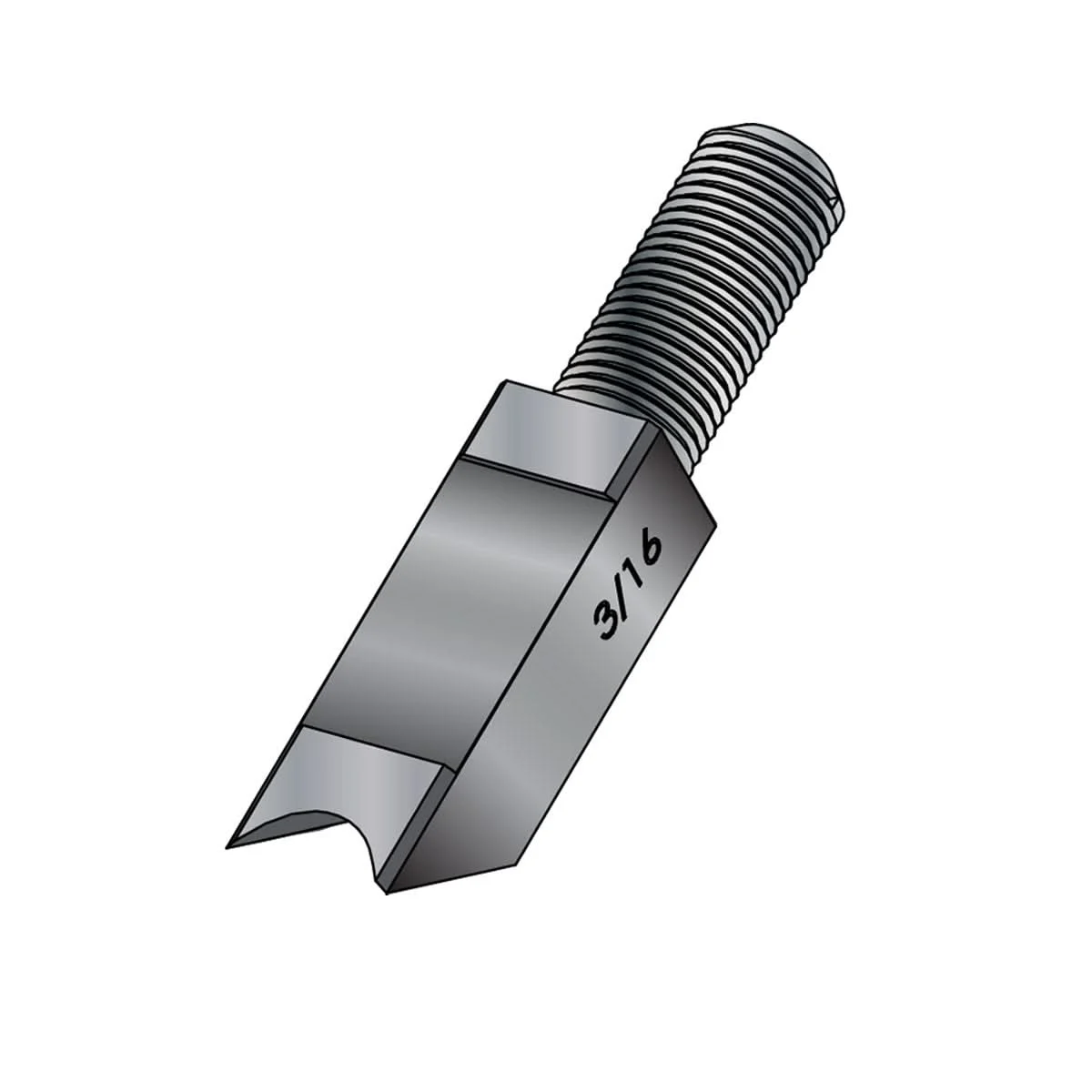 Woodpeckers EZCUT188-21 Replacement EZ Edge Cutter, 3/16" Radius