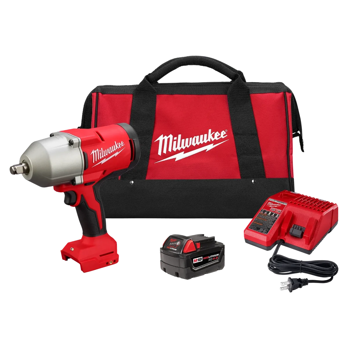 M18™ Brushless 1/2" High Torque Impact Wrench w/ Friction Ring Kit