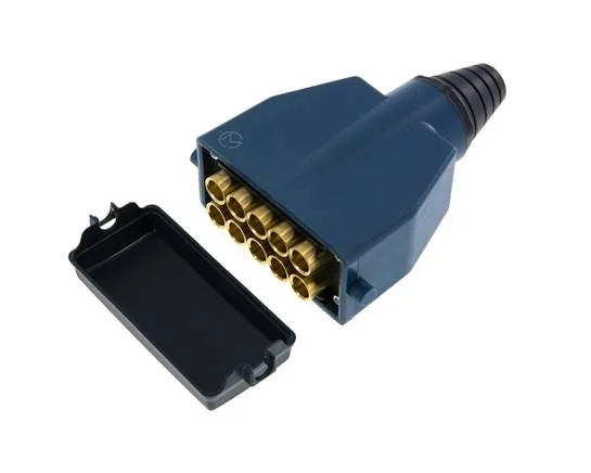 Brass Multi-coupling Plug 10x6 mm Push-in Connections