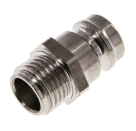 Stainless Steel DN 9 Mold Coupling Plug G 1/4 inch Male Threads