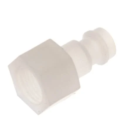 PVDF DN 5 Coupling Plug G 1/8 inch Female Threads