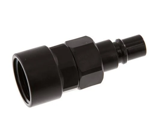 POM DN 7.2 Coupling Plug G 1/2 inch Female Threads Double Shut-Off