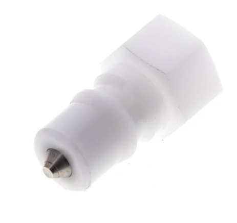 POM DN 6.3 Hydraulic Coupling Plug G 1/4 inch Female Threads ISO 7241-1 B