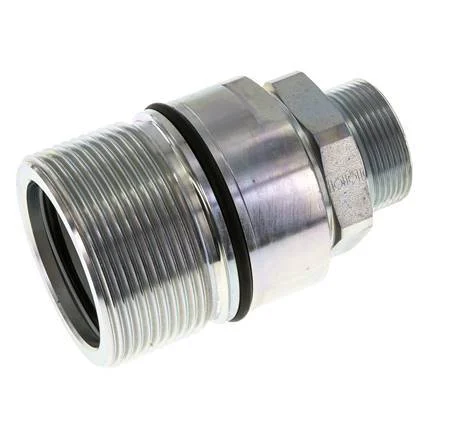 Steel DN 31.5 Hydraulic Coupling Socket 30 mm S Compression Ring ISO 8434-1 D M70 x 3