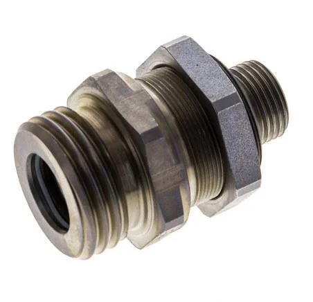 Steel Hydraulic Coupling Socket 12 mm L Cutting Ring ISO 14540/8434-1 D M32 x 3