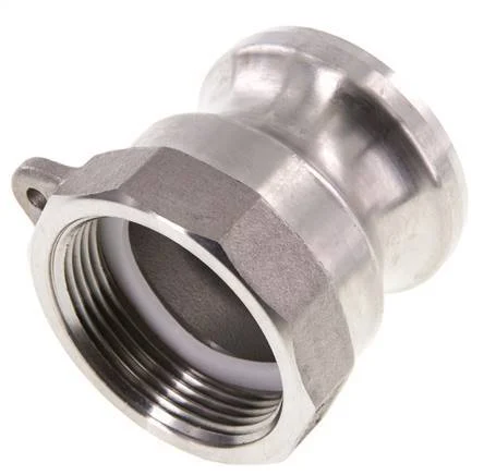 Camlock DN 40 (1 1/2'') Stainless Steel Coupling G 1 1/2'' Female Thread Type A EN 14420-7 (DIN 2828)