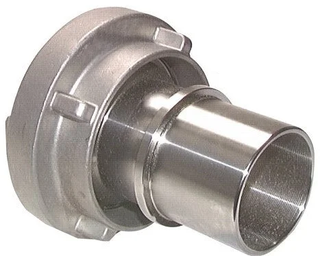110-A (133 mm) Forged Aluminum Storz Coupling 100 mm Hose Pillar Rotatable with Lock for Safety Clamp Connection
