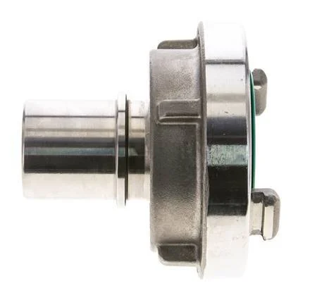 52-C (66 mm) Stainless Steel Storz Coupling 38 mm Hose Pillar Rotatable for Safety Clamp Connection