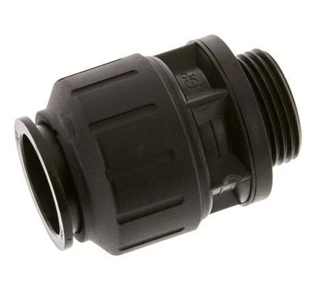 28mm x G1'' Push-in Fitting with Male Threads POM NBR