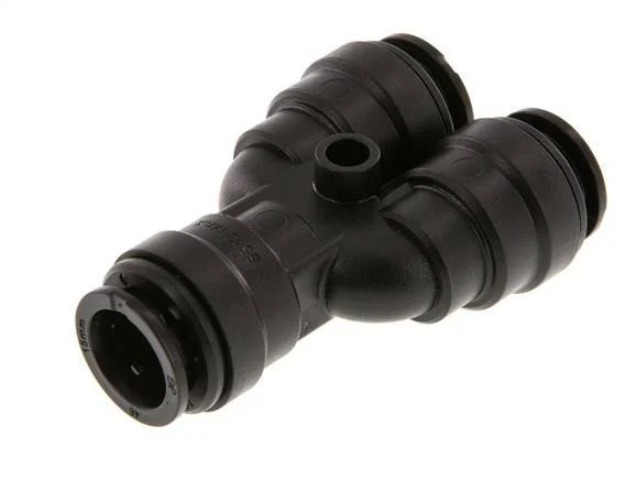 15mm Y Push-in Fitting POM NBR FDA