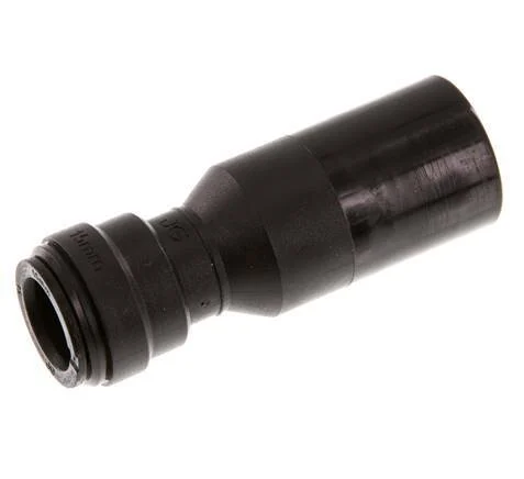 15mm x 28mm Push-in Fitting with Plug-in POM NBR