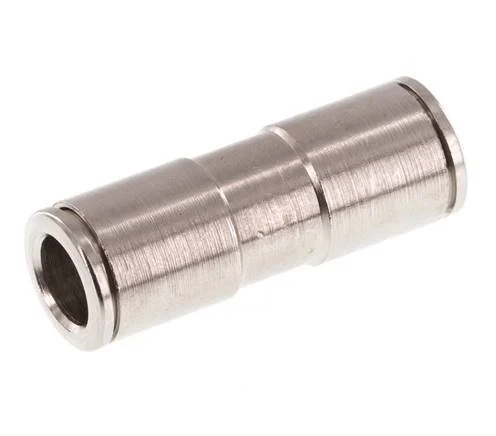 8mm Push-in Fitting Brass FKM [2 Pieces]