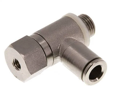 Pilot Operated Check Valve 6mm & G 1/8'' Male Elbow Brass 0.5-10bar (7-145psi)