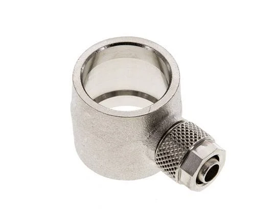 8x6 & G1/2'' Nickel plated Brass Banjo Push-on Fitting [2 Pieces]