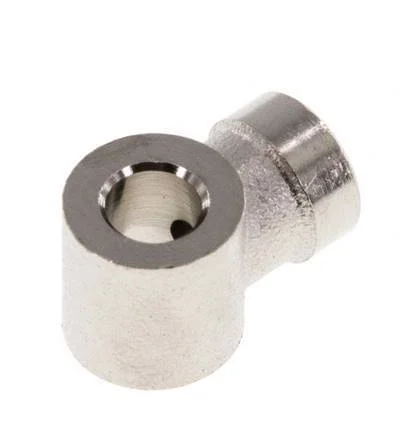 M5 Nickel plated Brass Banjo Fitting with Female Threads [2 Pieces]