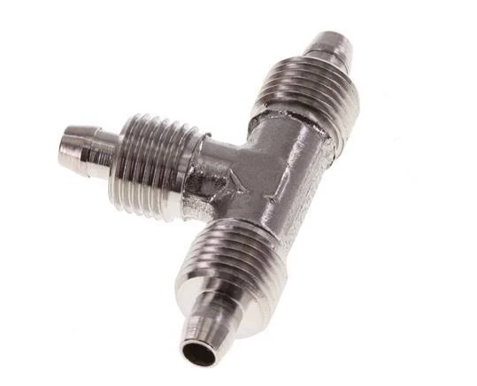 6x4 Stainless Steel 1.4404 Tee Push-on Fitting