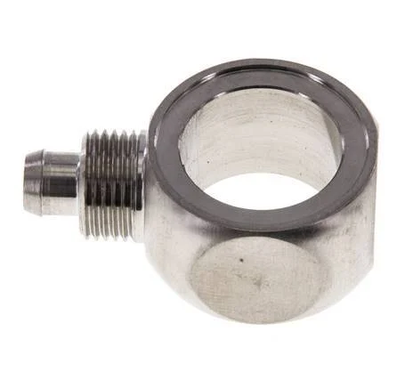 8x6 & G3/8'' Stainless Steel 1.4571 Banjo Push-on Fitting