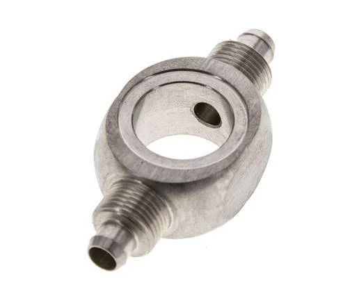 8x6 & G3/8'' Stainless Steel 1.4571 Banjo Tee Push-on Fitting