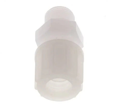 14x12mm & G3/8'' PVDF Straight Compression Fitting with Male Threads 10 bar