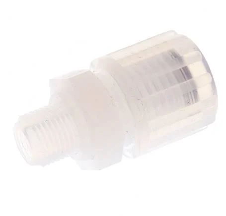 10x8mm & G1/8'' PFA Straight Cutting Fitting with Male Threads 10 bar