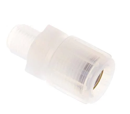 12x9mm & G1/4'' PFA Straight Cutting Fitting with Male Threads 10 bar
