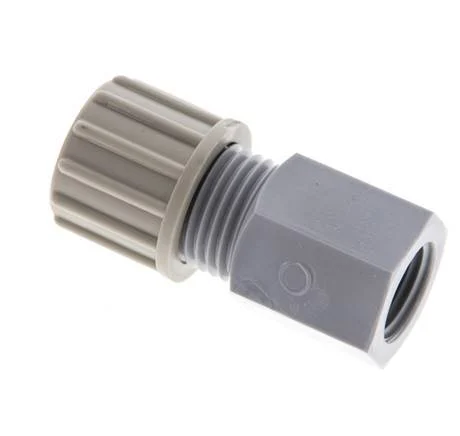 10x8mm & G1/4'' PA Straight Compression Fitting with Female Threads 10 bar