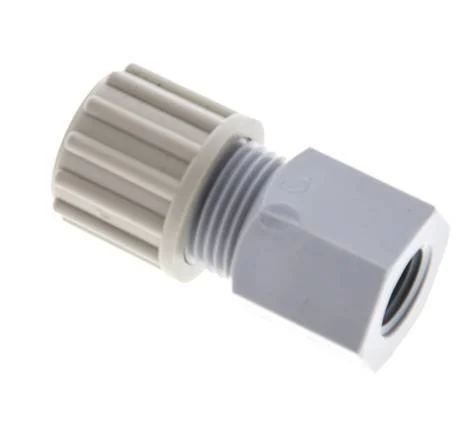 12x9mm & G1/4'' PA Straight Compression Fitting with Female Threads 10 bar