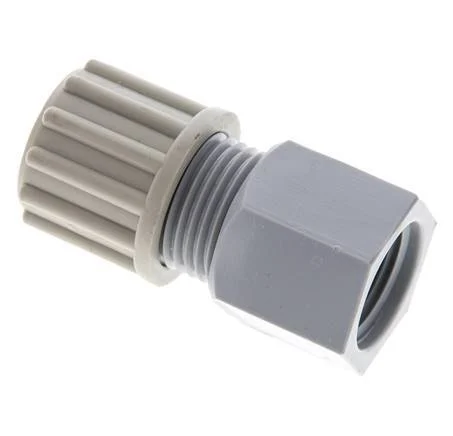 12x9mm & G3/8'' PA Straight Compression Fitting with Female Threads 10 bar