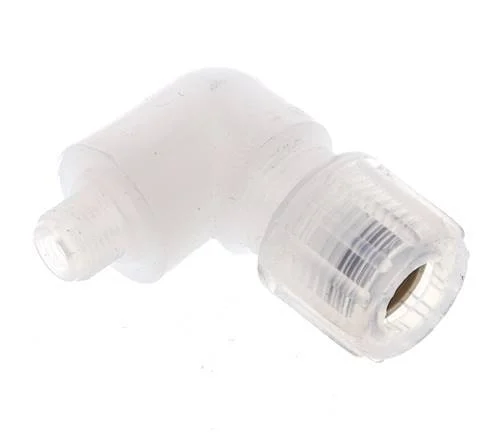 10x8mm & G1/8'' PFA Elbow Cutting Fitting with Male Threads 10 bar
