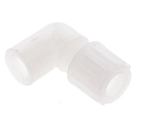 12x10mm & G1/4'' PVDF Elbow Compression Fitting with Female Threads 10 bar