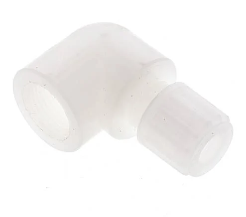 8x6mm & G3/8'' PVDF Elbow Compression Fitting with Female Threads 10 bar
