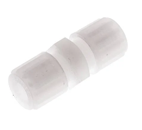 8x6mm PVDF Straight Compression Fitting 10 bar