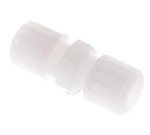 12x10mm PVDF Straight Compression Fitting 10 bar