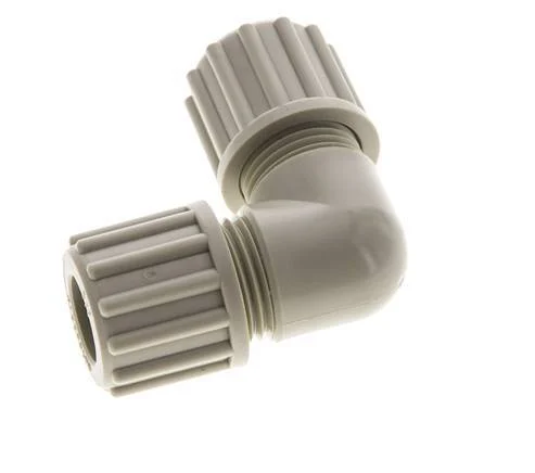 12x10mm PP Elbow Compression Fitting 10 bar