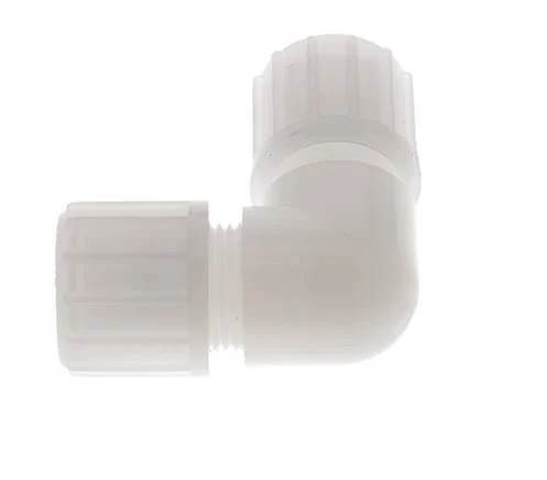 14x12mm PVDF Elbow Compression Fitting 10 bar