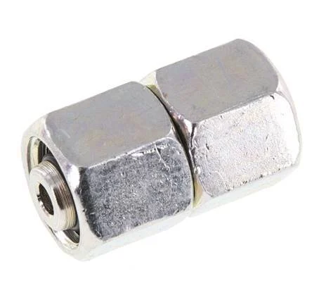8L Zink plated Steel Straight with Swivel 315 bar NBR O-ring Sealing Cone ISO 8434-1