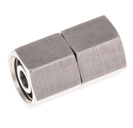 10L Stainless Steel Straight with Swivel 315 bar FKM O-ring Sealing Cone ISO 8434-1