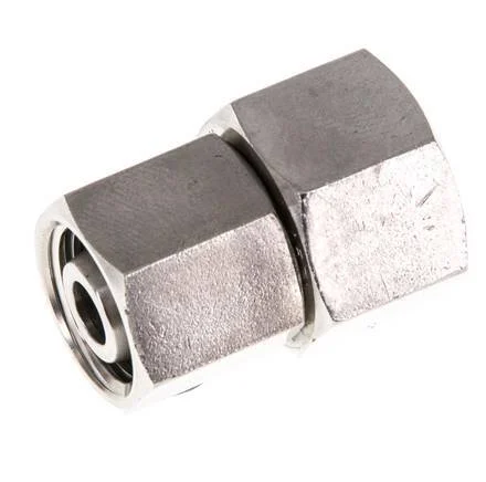 10L & 12L Stainless Steel Straight with Swivel 315 bar FKM O-ring Sealing Cone ISO 8434-1
