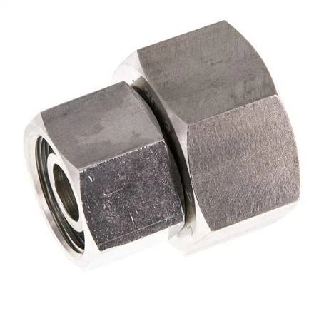 20S & 25S Stainless Steel Straight with Swivel 400 bar FKM O-ring Sealing Cone ISO 8434-1