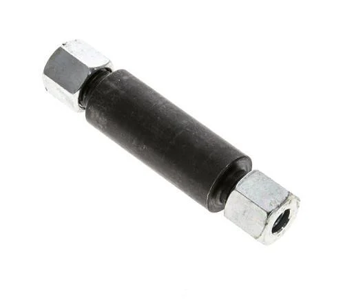 8L Phosphatised Steel Straight Welding Cutting Fitting Bulkhead 315 bar ISO 8434-1