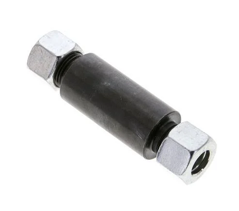 12L Phosphatised Steel Straight Welding Cutting Fitting Bulkhead 315 bar ISO 8434-1