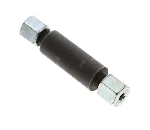 6S Phosphatised Steel Straight Welding Cutting Fitting Bulkhead 630 bar ISO 8434-1