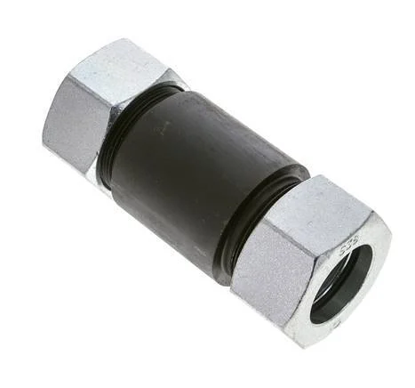 38S Phosphatised Steel Straight Welding Cutting Fitting Bulkhead 315 bar ISO 8434-1