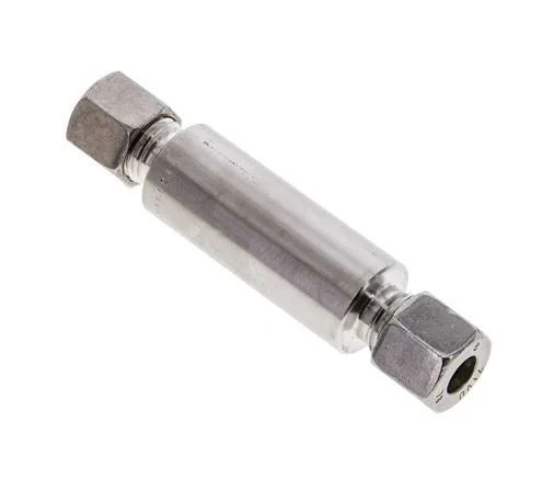 8L Stainless Steel Straight Welding Cutting Fitting Bulkhead 315 bar ISO 8434-1
