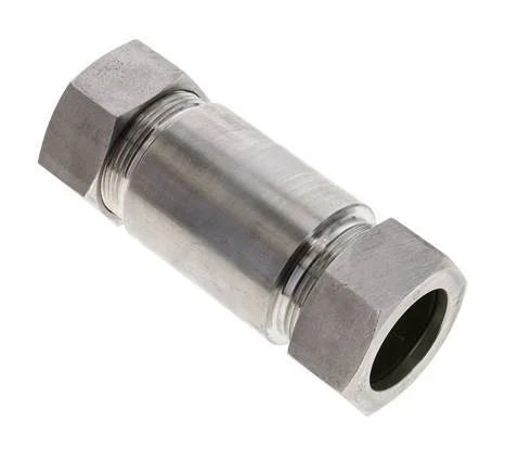 35L Stainless Steel Straight Welding Cutting Fitting Bulkhead 160 bar ISO 8434-1