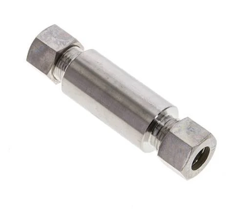 12L Stainless Steel Straight Welding Compression Fitting Bulkhead 315 bar ISO 8434-1
