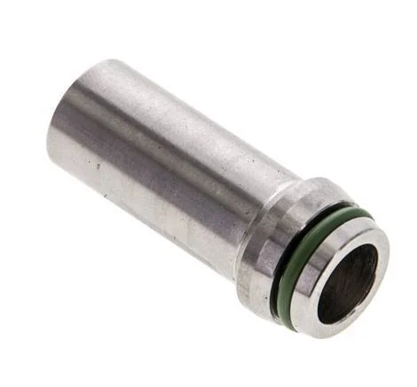 14x2mm Stainless Steel Straight with Welding End 630 bar FKMO-ring ISO 8434-1