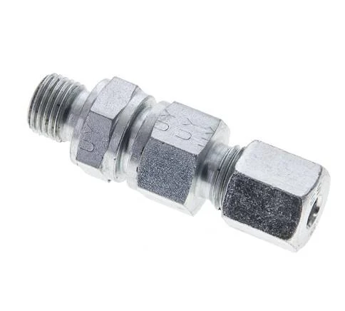 Hydraulic Check Valve Cutting Ring 6S (M14x1.5) & G1/4'' Male Steel 1-400bar (15-5800)psi Thread-Tube ISO 8434-1