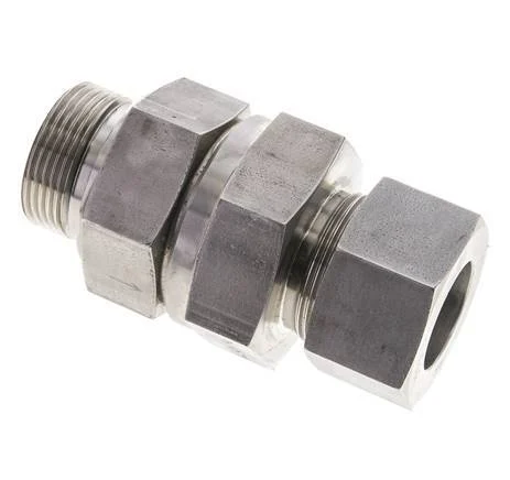 Hydraulic Check Valve Cutting Ring 30S (M42x2) & G1-1/4'' Male Stainless Steel 1-250bar (15-3625)psi Thread-Tube ISO 8434-1